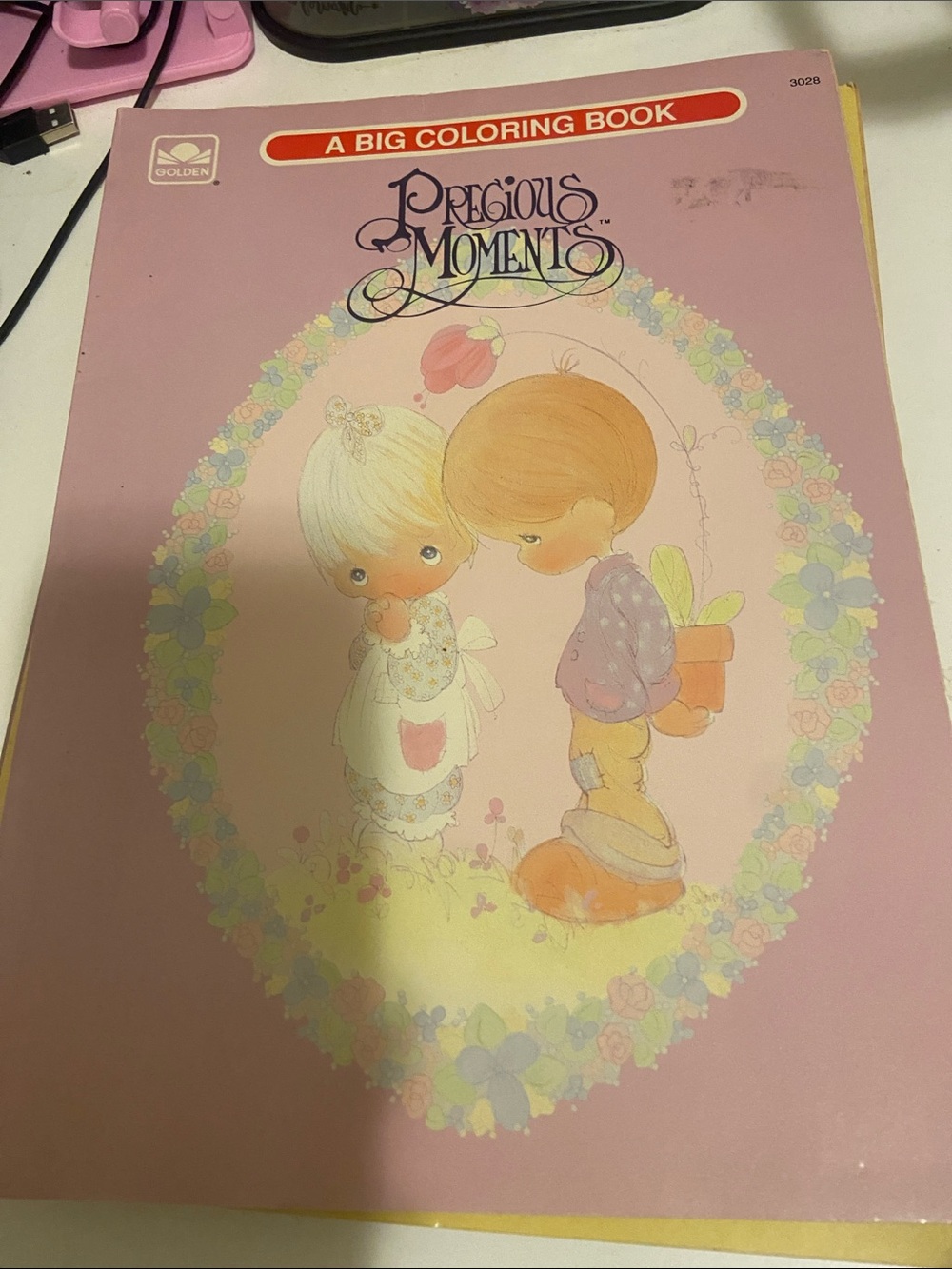 Precious Moments Yellow Coloring Book 4